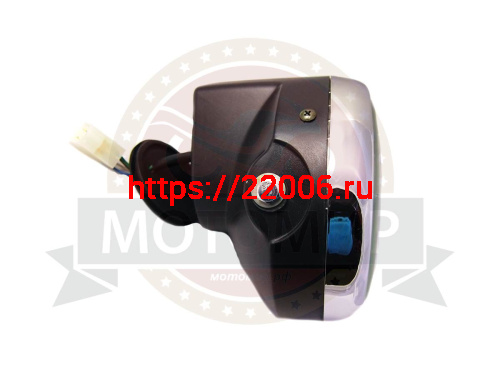 Фара Иж, Урал, Днепр круглая импортная пластмасса (НАБОР) фото 2