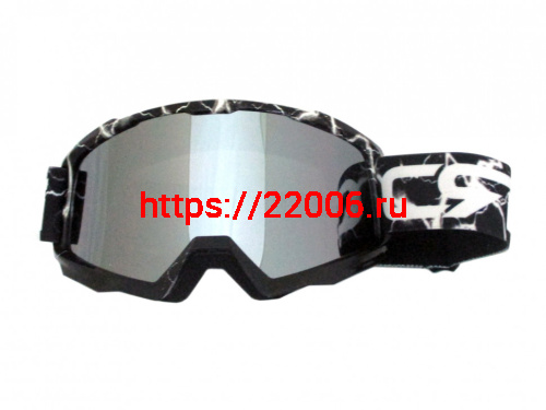 Очки 815-189 оправа черная, линза зеркальная Очки 815-189 оправа черная, линза зеркальная