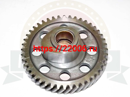 Шестерня распредвала ГРМ (CG125-250) Хантер125, CrossFire 157FMI, 162FMJ,167FMM (D75мм, d14мм, 44з)