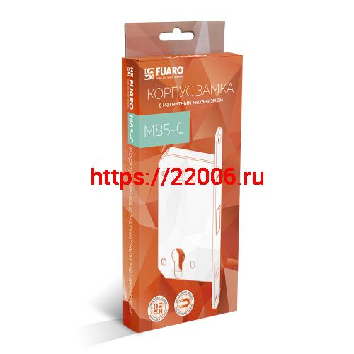 Корпус Fuaro (Фуаро) врезного замка MAGNM85C-50 (M85C-50) WH белый фото 2 Корпус Fuaro (Фуаро) врезного замка MAGNM85C-50 (M85C-50) WH белый фото 2
