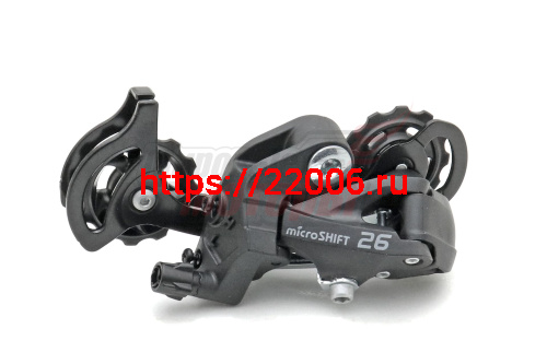 Переключатель задний "MICROSHIFT RD-M26L" 7/8 ск (болт) Переключатель задний "MICROSHIFT RD-M26L" 7/8 ск (болт)