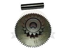 Шестерня эл. стартера двойная СВВ250 большой блок  60Z-16Z (166FMM) E13-4