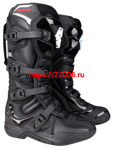 Мотоботы Scoyco MBM003 черные 44 Мотоботы Scoyco MBM003 черные 44