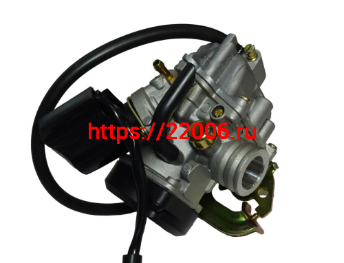 Карбюратор 4х такт. GY6-80 (заслонка d18 мм) (пришел как 10605) фото 4 Карбюратор 4х такт. GY6-80 (заслонка d18 мм) (пришел как 10605) фото 4