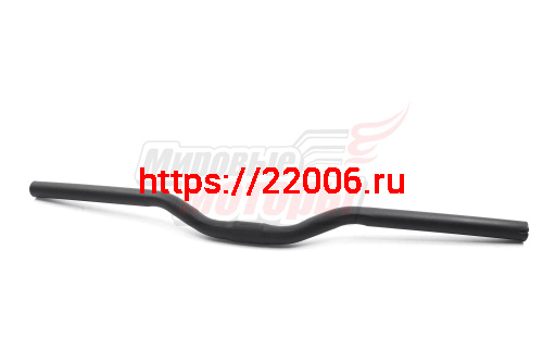 Руль стальной изогнутый 620*25,4мм (ЧЕРНЫЙ) Руль стальной изогнутый 620*25,4мм (ЧЕРНЫЙ)