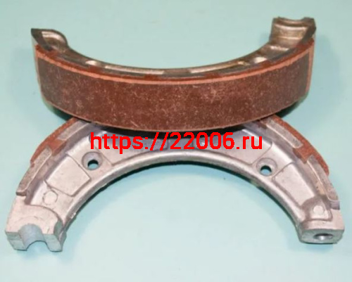 Колодки тормозные Иж передние клееная Колодки тормозные Иж передние клееная