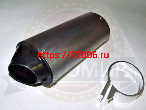 Глушитель Fighter125 фото 3 Глушитель Fighter125 фото 3