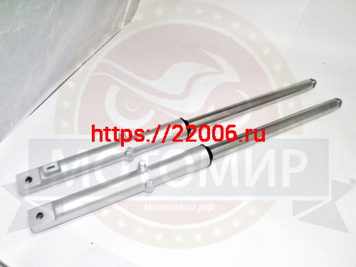 Перо вилки передней FLASH левое/правое, барабан. тормоз (НАБОР) Перо вилки передней FLASH левое/правое, барабан. тормоз (НАБОР)