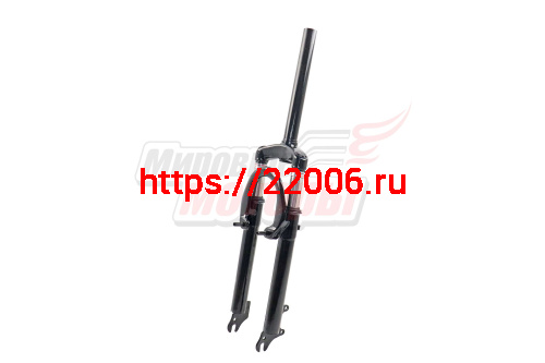 Вилка передняя 24'' с амортизатором ,безрезьб,шток 28,6мм, под диск. тормоз и тормоз V-brake Вилка передняя 24'' с амортизатором ,безрезьб,шток 28,6мм, под диск. тормоз и тормоз V-brake