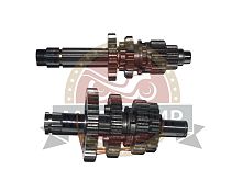 Коробка в сборе KAYO YX150/160 (НАБОР)