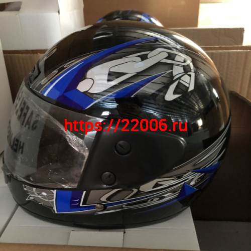 Шлем интеграл "Safelead" HF-101 NEW черный (Q19B)(Q29) размер M фото 2