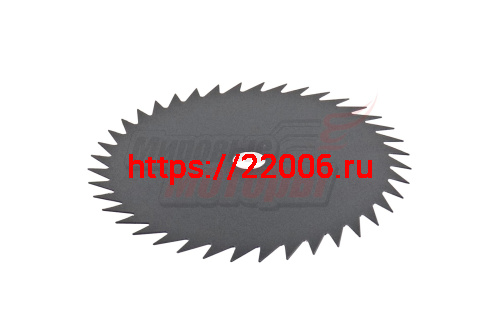 Нож мет. 255мм 40z (40/255/25.4) (SRM-330ES/SRM-350ES,4605) (нож для жесткой травы)