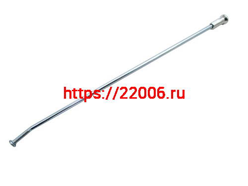 Спица заднего колеса с ниппелем 18" L- 22.2 мм d- 3 мм Спица заднего колеса с ниппелем 18" L- 22.2 мм d- 3 мм