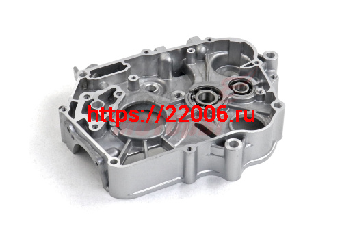 Картер правый Alhpa, Delta, Zodiak (под кпп с сепараторами) 70-110см3 (СЕРЕБРИСТЫЙ)