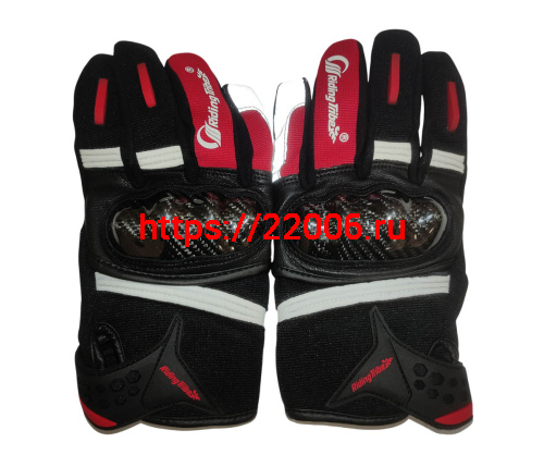 Перчатки PRO-BIKER MCS-57 (чёрно-красные), р-р XL фото 3