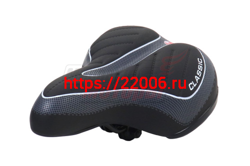 Седло вело с гелем (S-PTS07) на пружинах Седло вело с гелем (S-PTS07) на пружинах