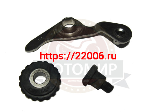 Ролик натяжителя цепи ГРМ с кронштейном 1P56 FMJ (ролик зубч.+рычаг, болт) (D00F043+D00C020+D00F044)