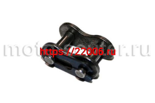 Замок цепи 420 мопед Дельта Альфа Орион