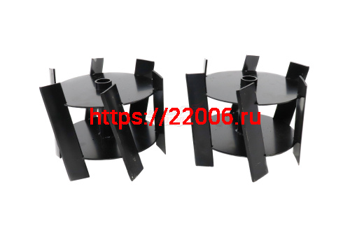 Фреза насадки почвофрезы мотокосы (пара) Фреза насадки почвофрезы мотокосы (пара)