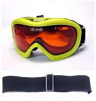 Очки 815-72 оправа зеленая металик линза радужная