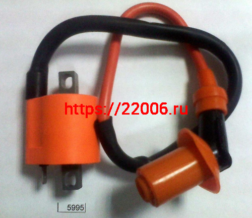 Катушка зажигания Yamaha Jog 50/Дельта тюнинг с колпачком Катушка зажигания Yamaha Jog 50/Дельта тюнинг с колпачком