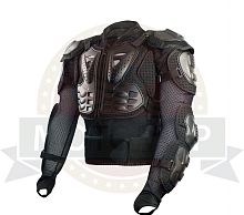 Защита тела мото SCOYCO AM02-2 - "черепаха", черная, р-р 2XL