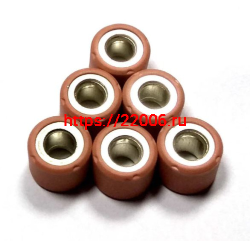 Ролики вариатора (комплект 6 штук) 16*13 12 грамм 139QMB, Honda