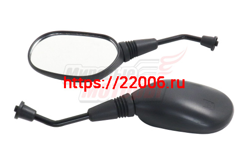 Зеркала (017) пласт. d=10 (в уп. 50 пар) Зеркала (017) пласт. d=10 (в уп. 50 пар)