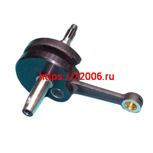 Коленвал Мопед 2-х скоростной втул. d-12 мм Коленвал Мопед 2-х скоростной втул. d-12 мм