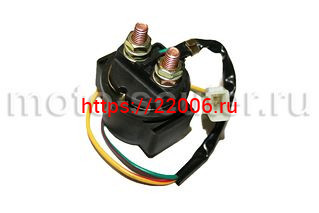 Реле стартера 139QMB, 152QMI, 157QMJ 50-150сс ТММР Реле стартера 139QMB, 152QMI, 157QMJ 50-150сс ТММР