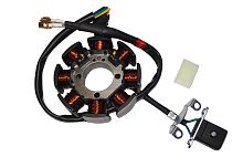 Зажигание CB250, Zongshen ZS 172FMM-5 голое (без маховика) (8 катушек) (статор) 100056052-0001)