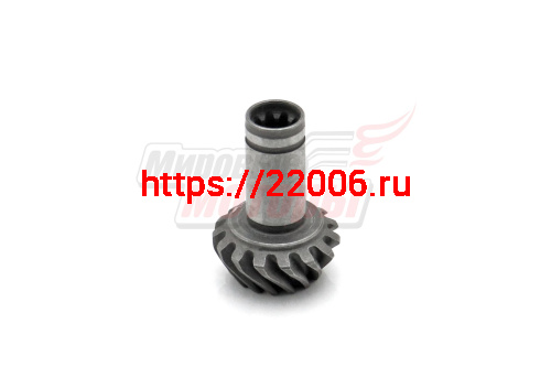 Шестерня ведущая коническая редуктора мотокосы (под 9 шлицов)